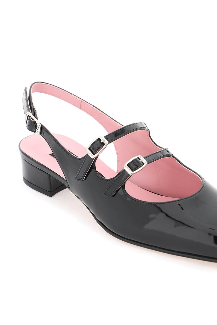 Patent Leather Pêche Slingback Mary Jane - Carel - Women