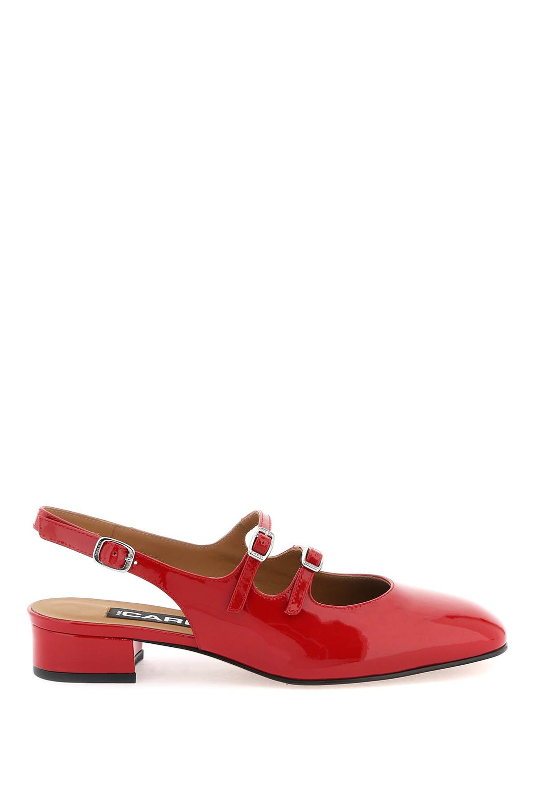 Patent Leather Pêche Slingback Mary Jane - Carel - Women