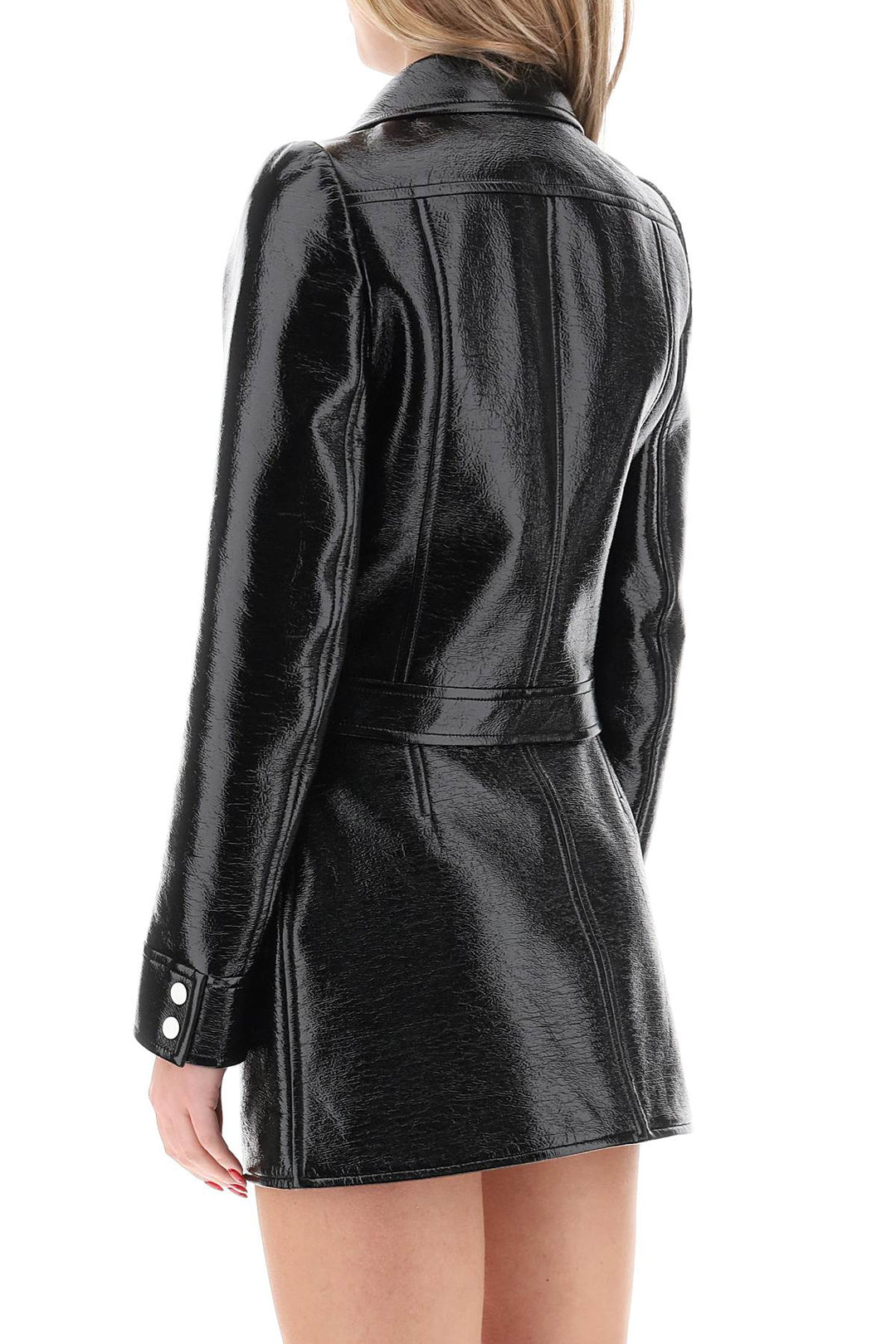 Re Edition Jacket In Coated Cotton - Courreges - Women