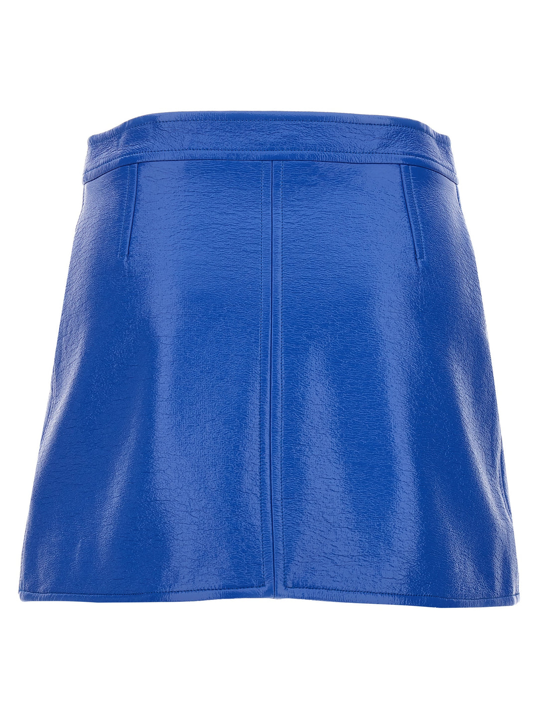 Reedition Vinyl Mini Skirts Blue