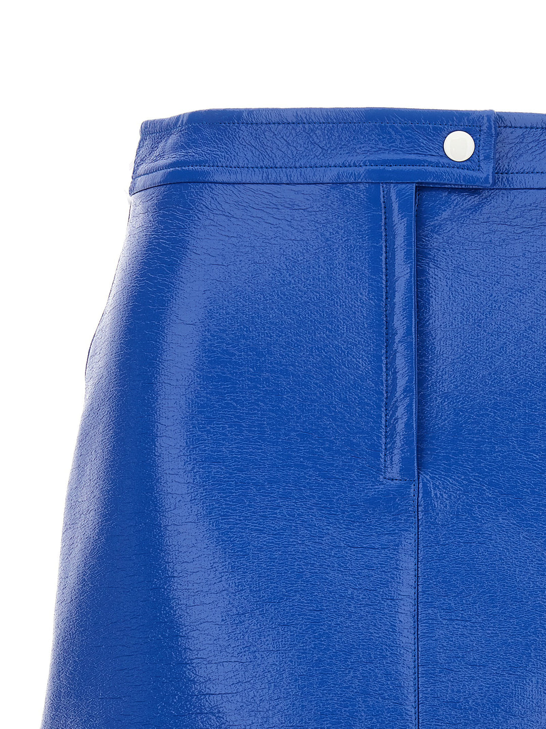 Reedition Vinyl Mini Skirts Blue