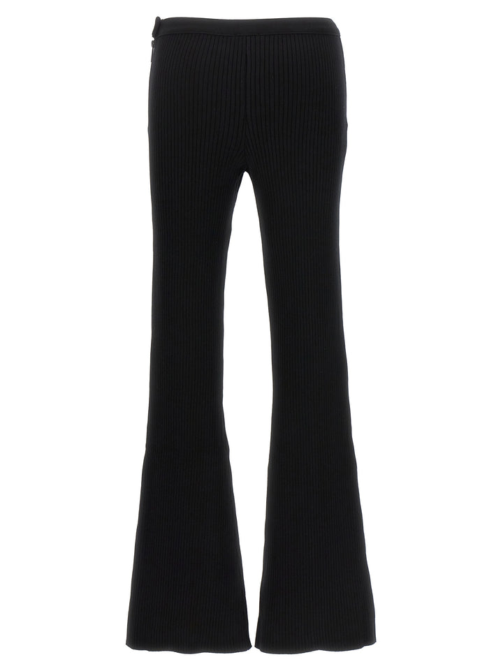 Reedition Rib Knit Pants Black