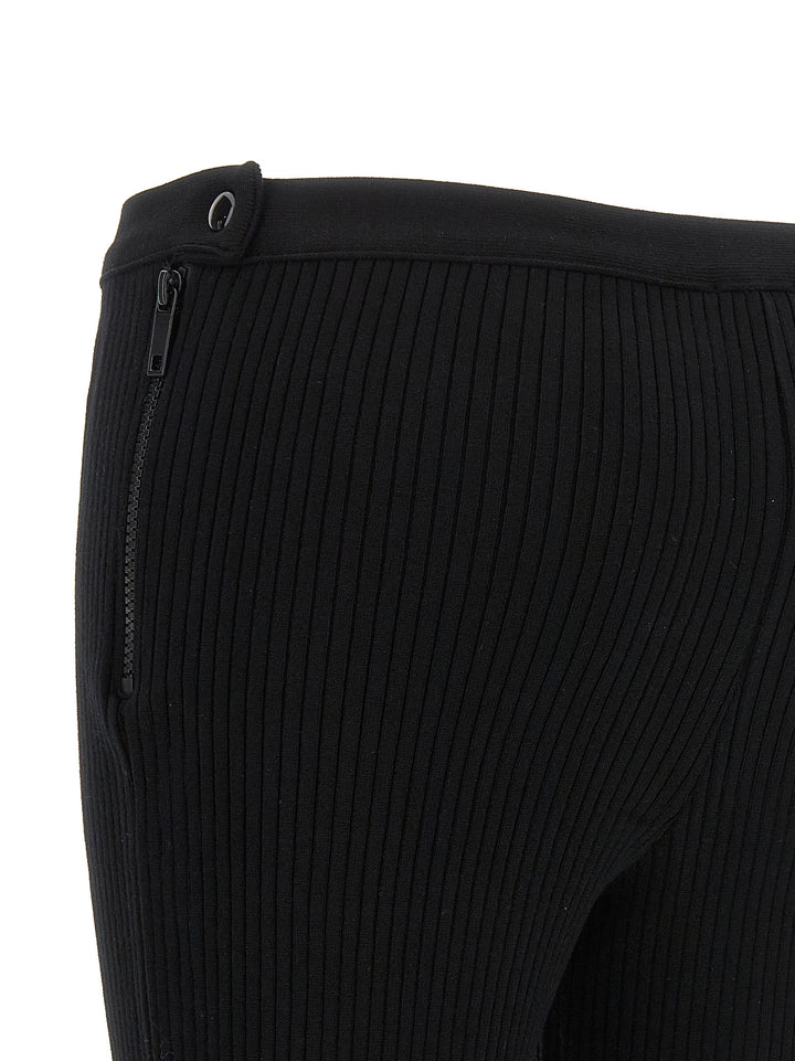 Reedition Rib Knit Pants Black