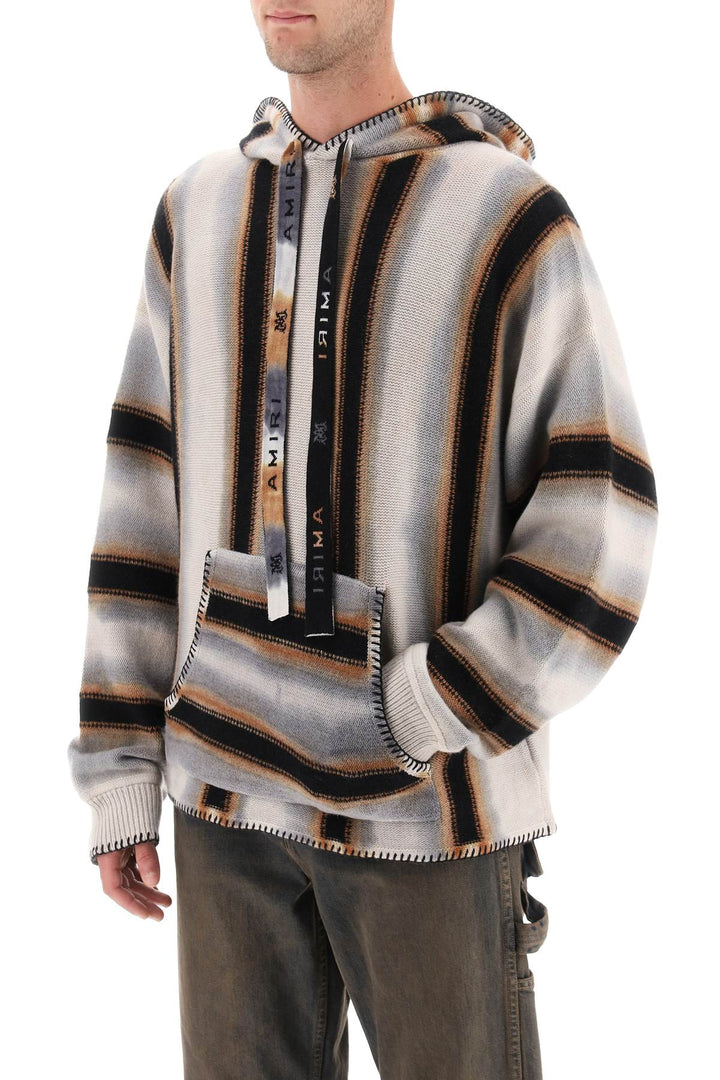 Oversized Cashmere And Wool Sweatshirt - Amiri - Men