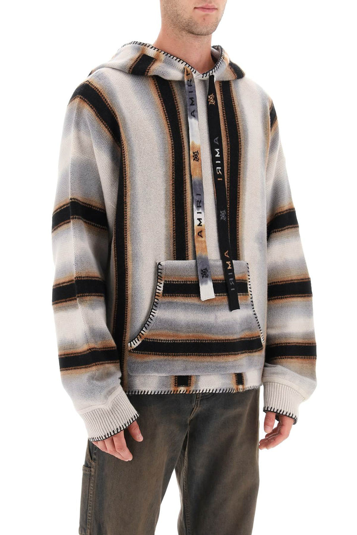 Oversized Cashmere And Wool Sweatshirt - Amiri - Men