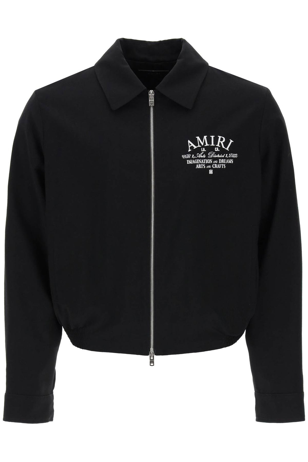 Blouson Jacket With Arts District Embroidery - Amiri - Men