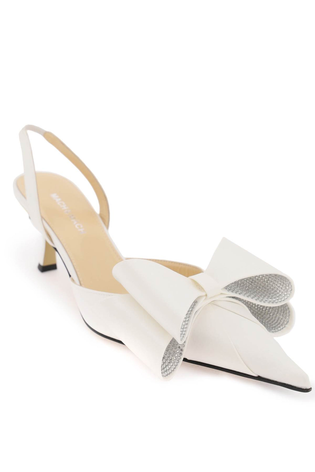 'Le Cadeau' Slingback Pumps With Double Bow - Mach E Mach - Women