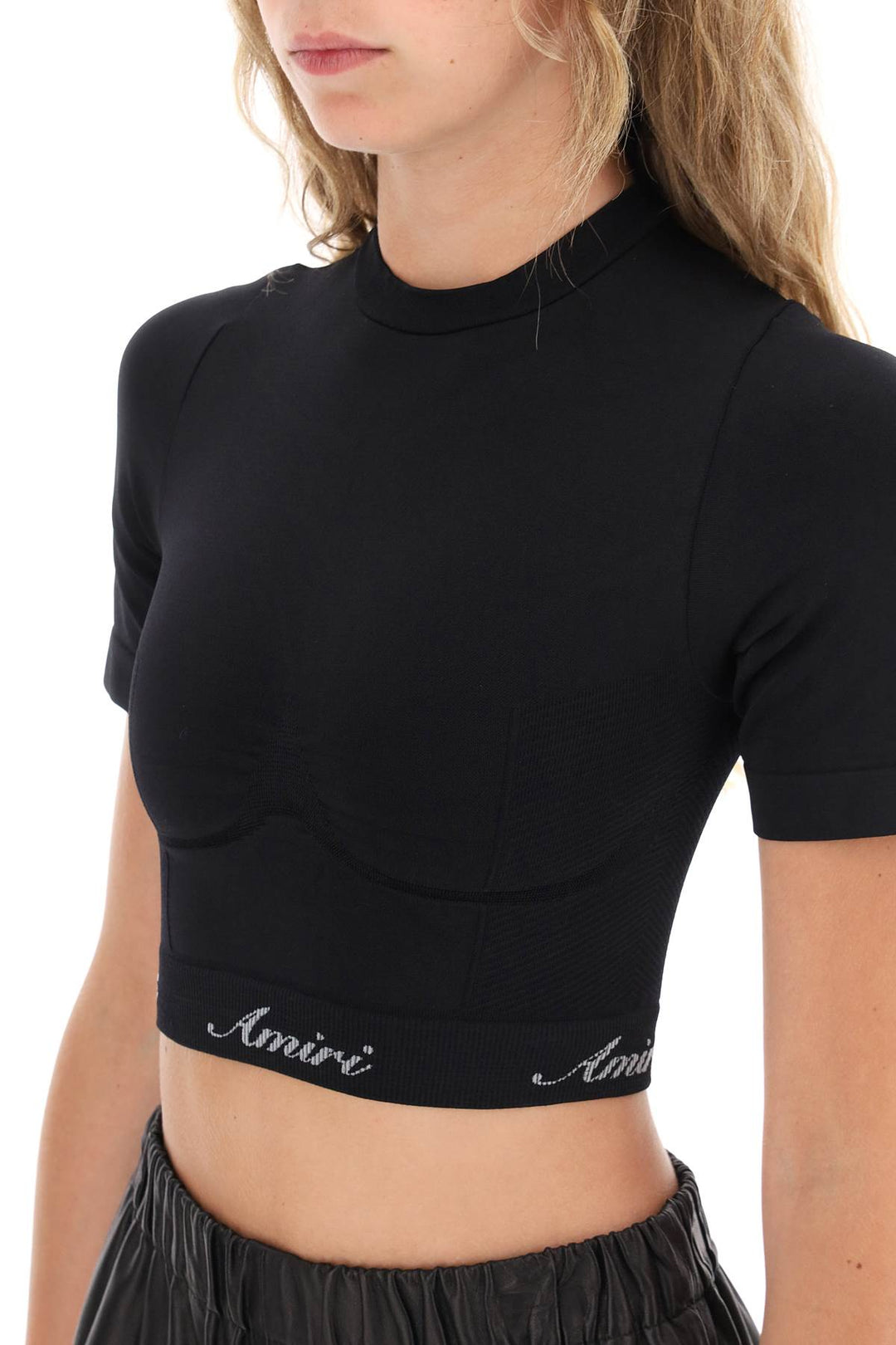 Technical Seamless Cropped Top - Amiri - Women