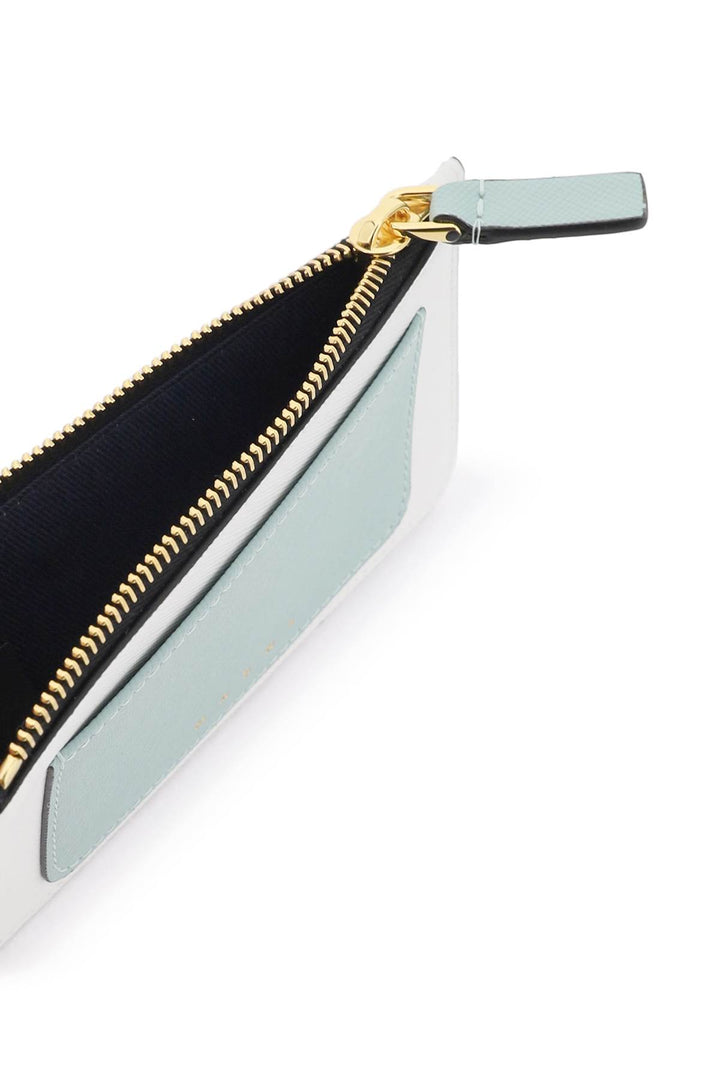 Tricolor Zippered Cardholder - Marni - Women