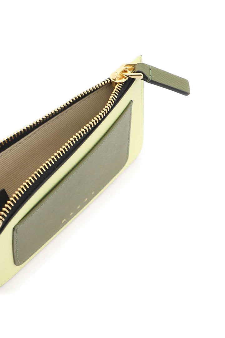 Tricolor Zippered Cardholder - Marni - Women