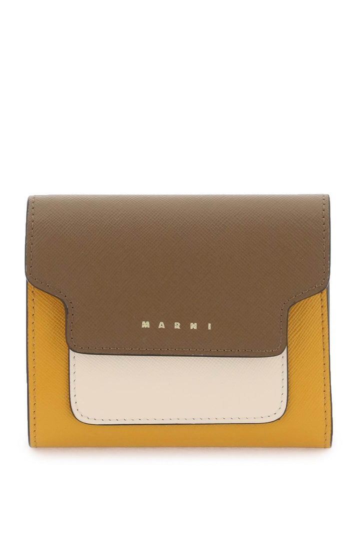 Bi Fold Wallet With Flap - Marni - Women