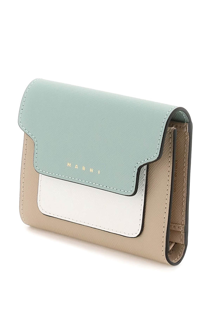 Bi Fold Wallet With Flap - Marni - Women