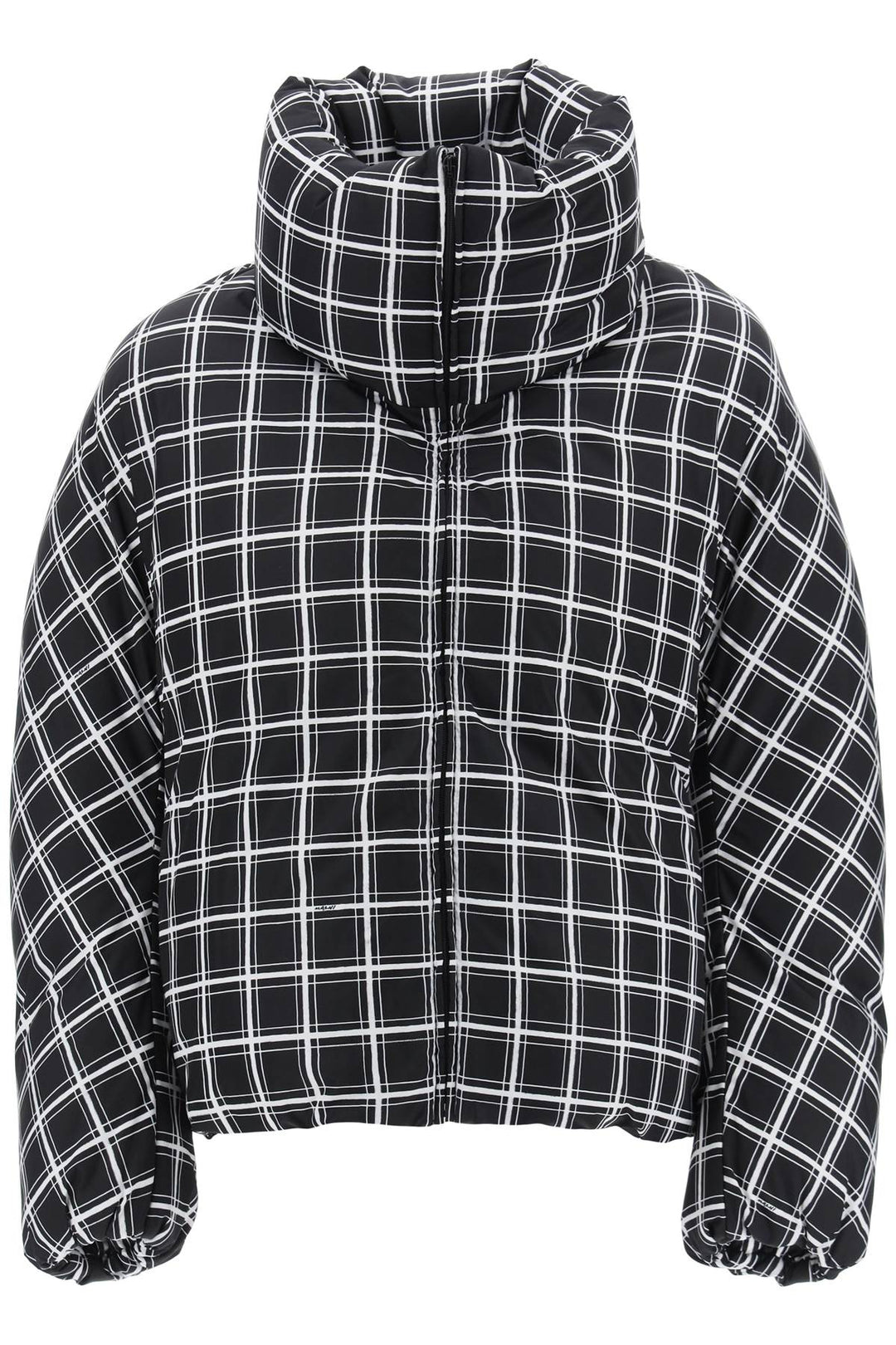 Dingyun Zhang Puffer Jacket With Check Motif - Marni - Men