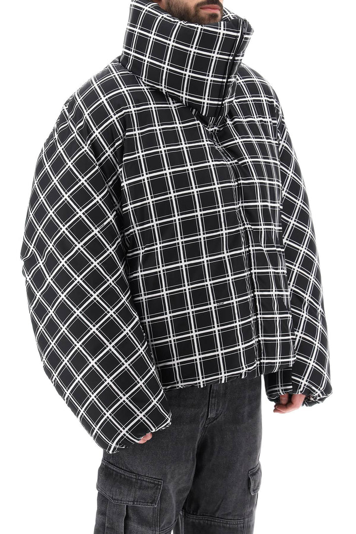 Dingyun Zhang Puffer Jacket With Check Motif - Marni - Men