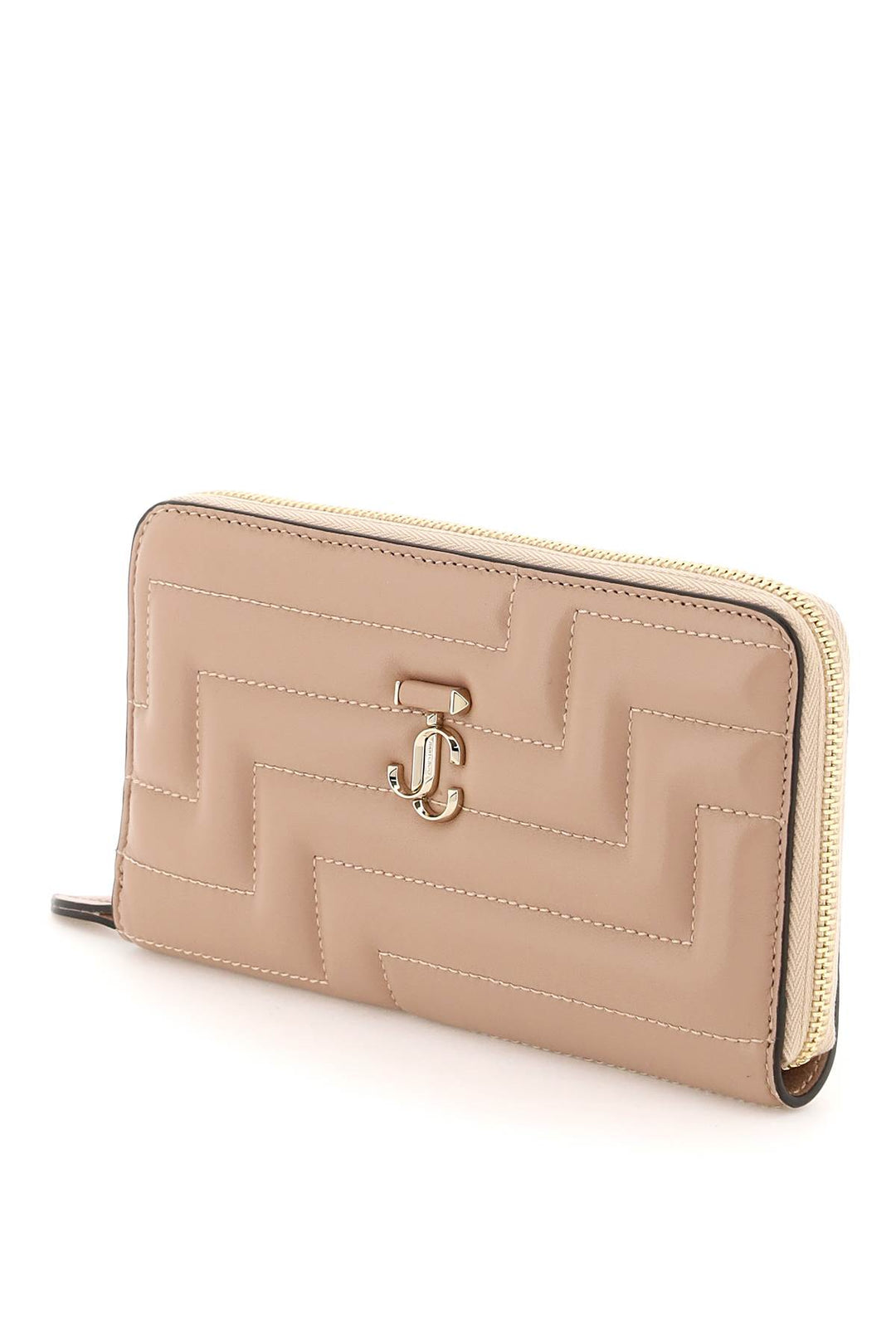 Zip Around Quilted Nappa Wallet - Jimmy Choo - Women