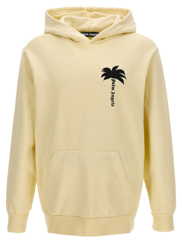 The Palm Sweatshirt White/Black