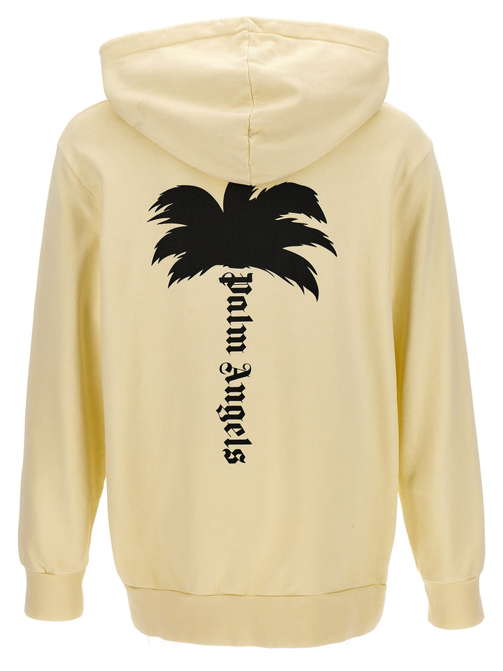 The Palm Sweatshirt White/Black