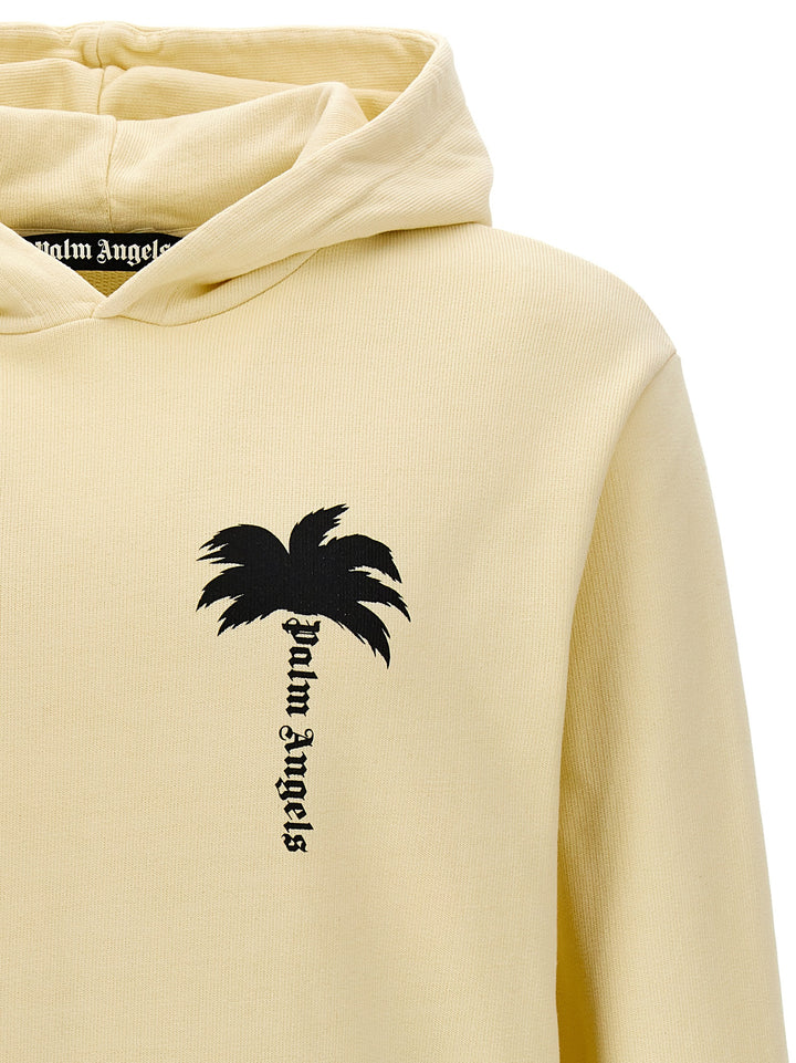 The Palm Sweatshirt White/Black