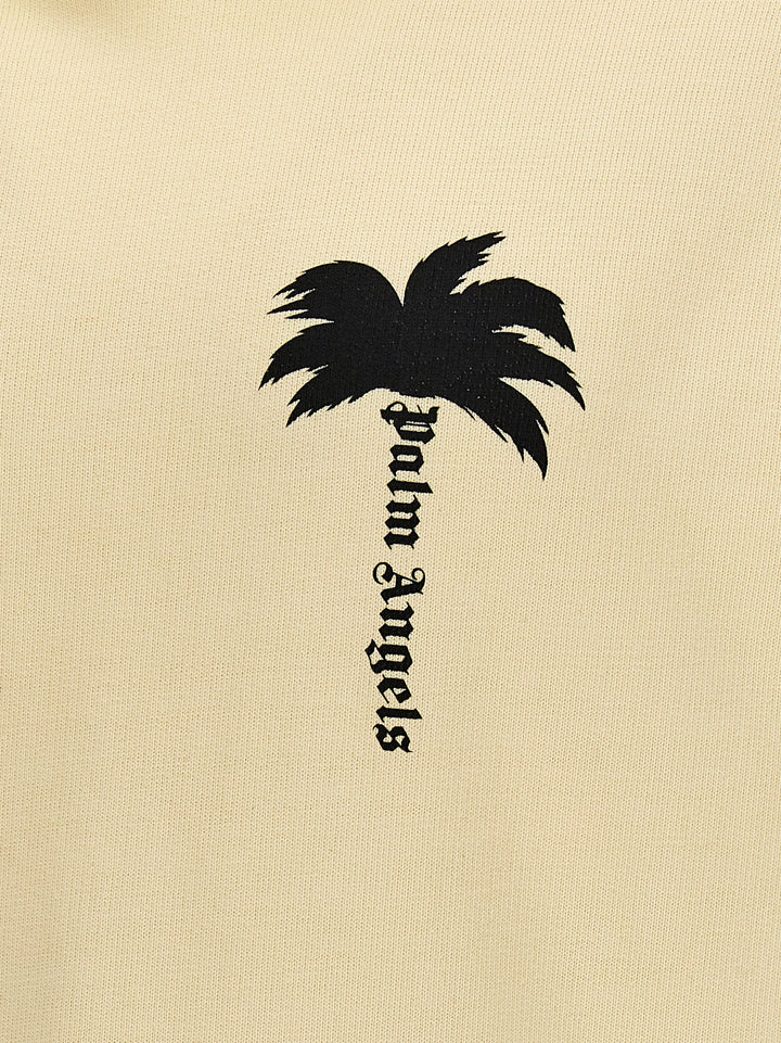 The Palm Sweatshirt White/Black