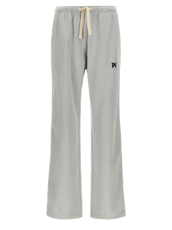 Monogram Travel Pants Gray