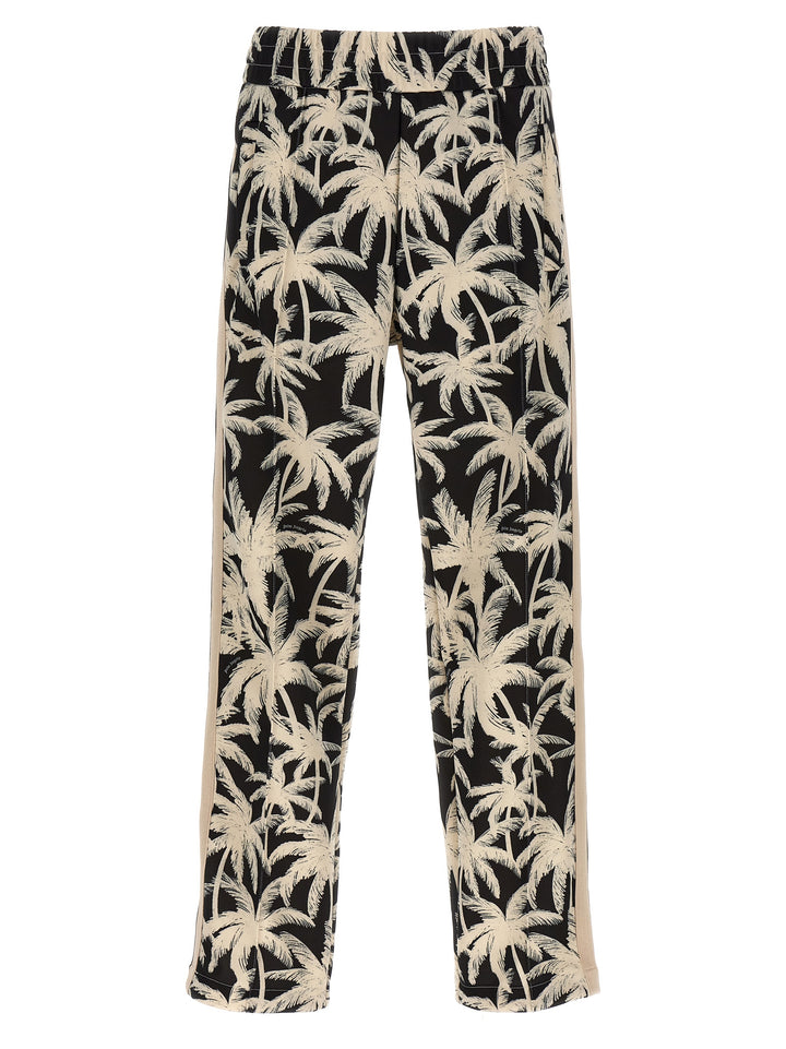 Palms Allover Pants White/Black