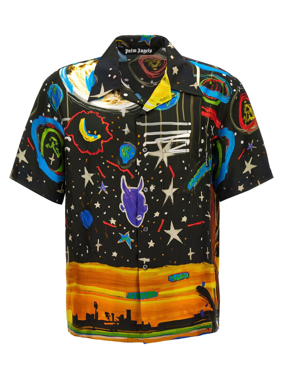 Starry Night Shirt, Blouse Multicolor