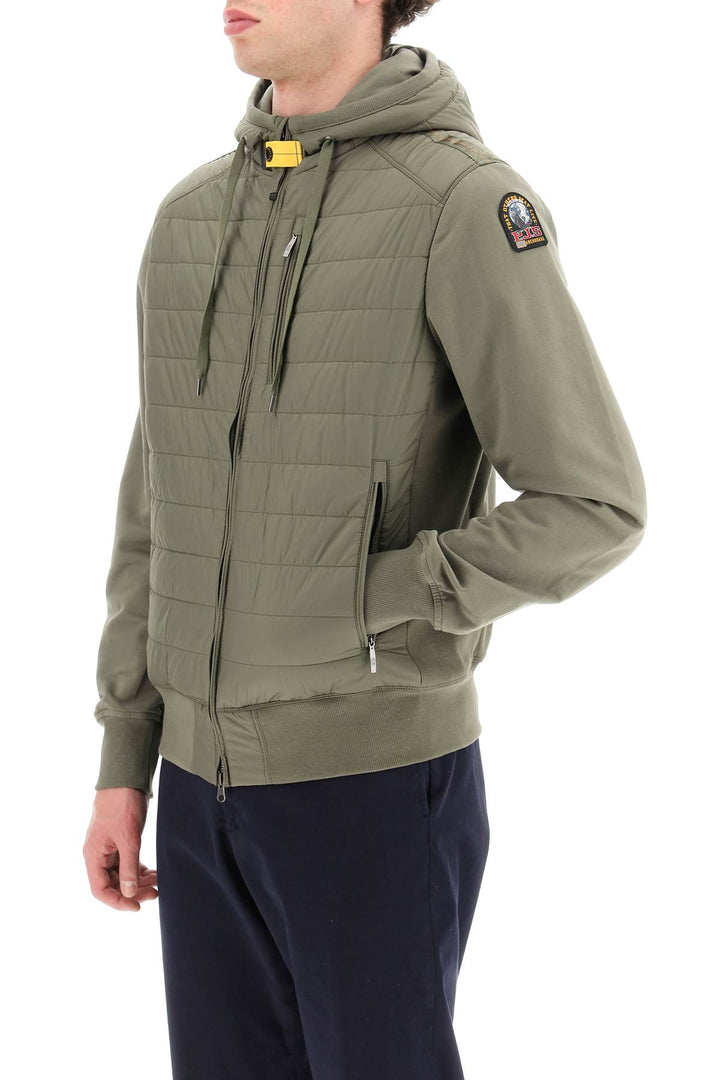 Jersey Jacket With Padded Panel - Parajumpers - Men