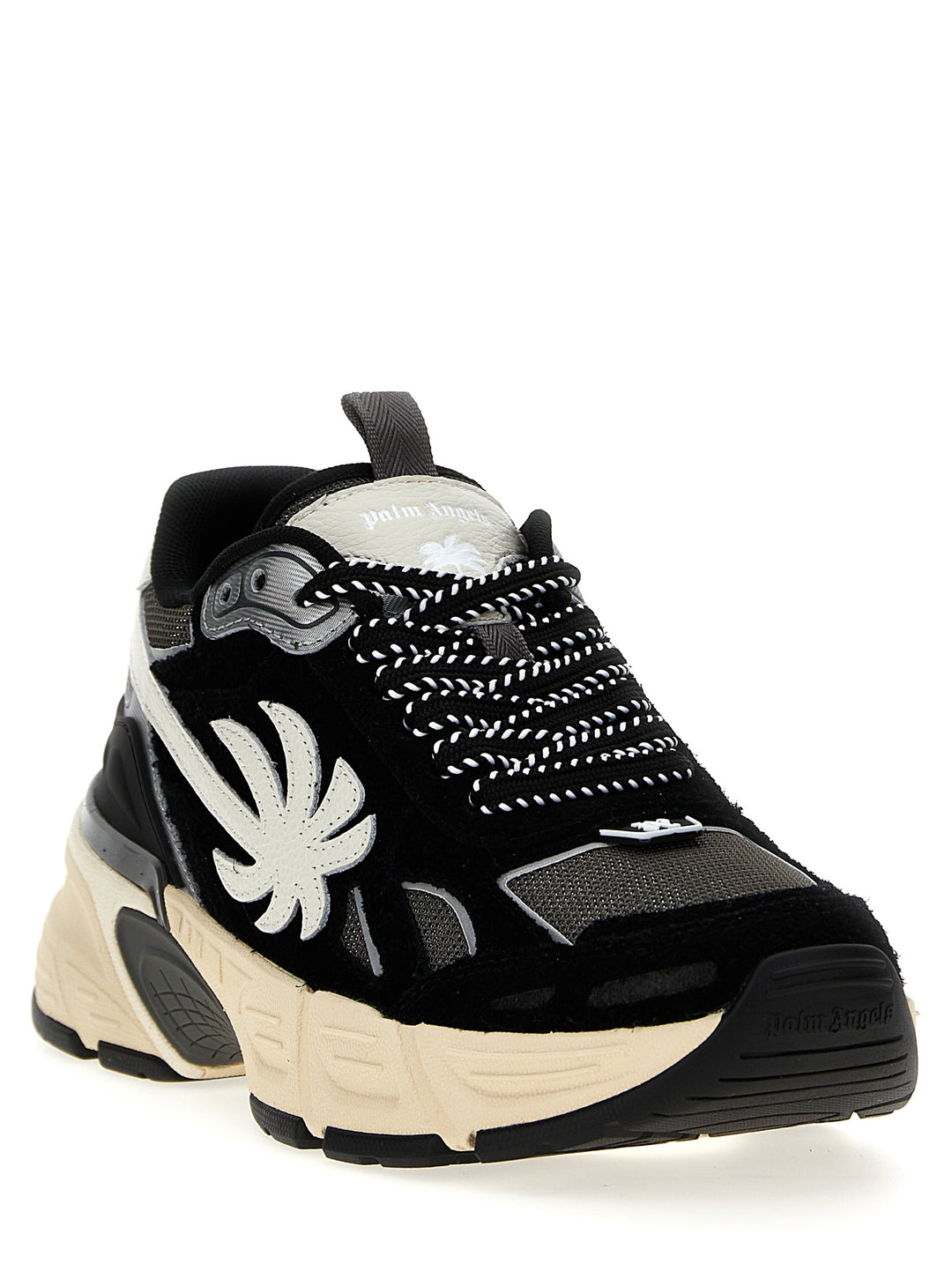 The Palm Runner Sneakers White/Black