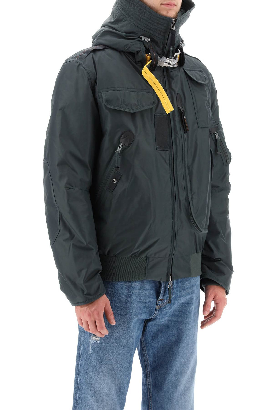 'Gobi Base' Layered Bomber Jacket - Parajumpers - Men