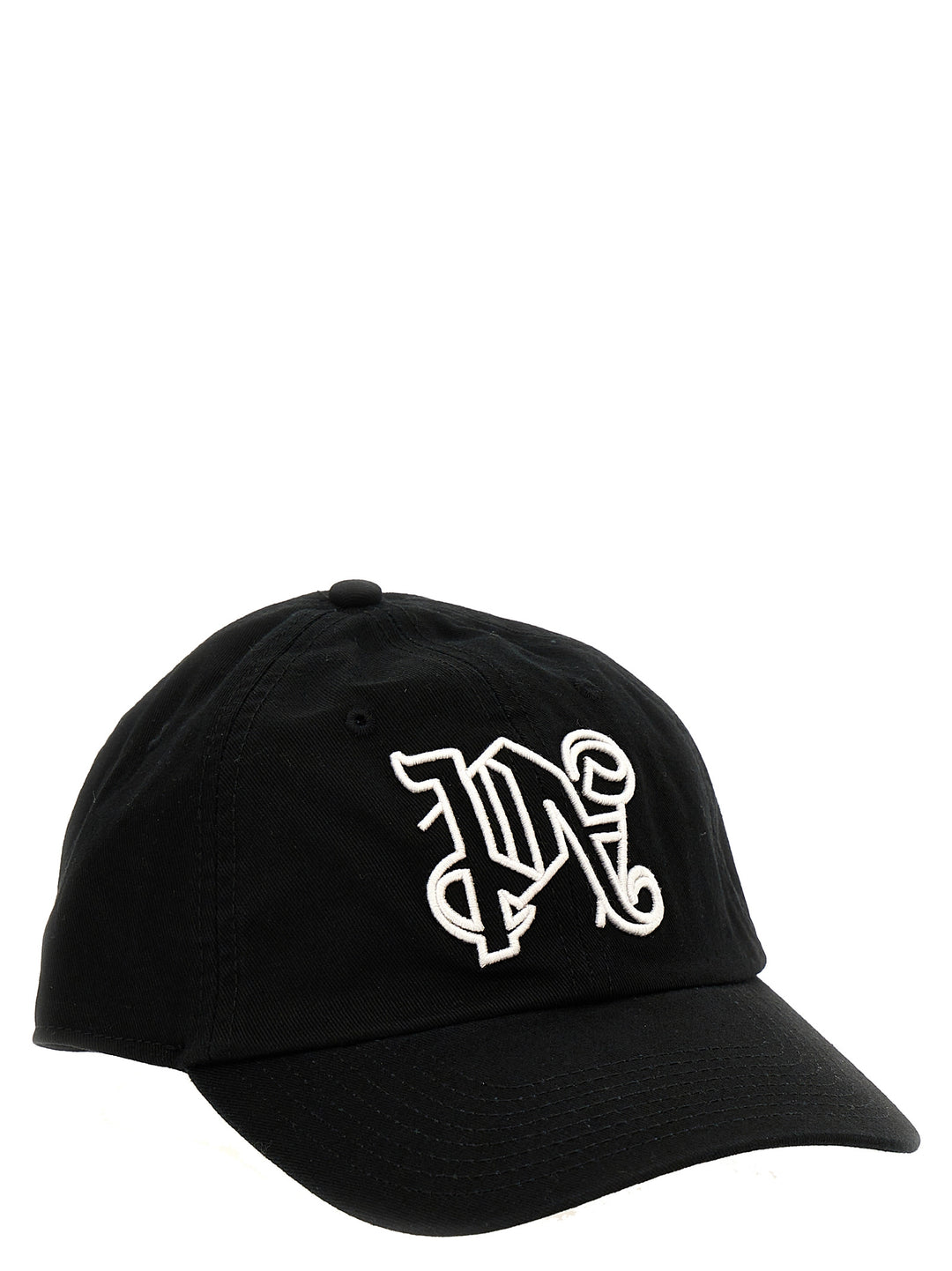 Monogram Hats White/Black