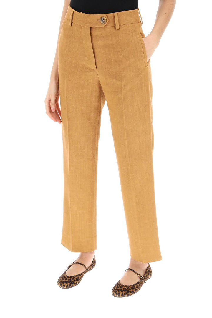 Santana Peanut Nana Cropped Tailoring Pants - Blazé Milano - Women