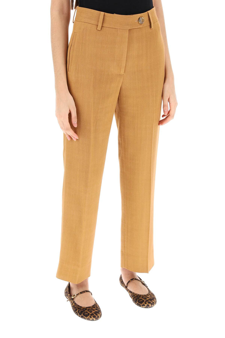 Santana Peanut Nana Cropped Tailoring Pants - Blazé Milano - Women