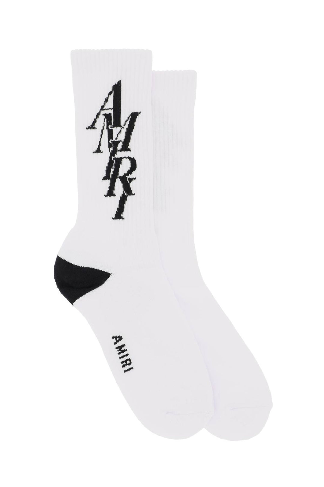 Stack Logo Socks - Amiri - Men