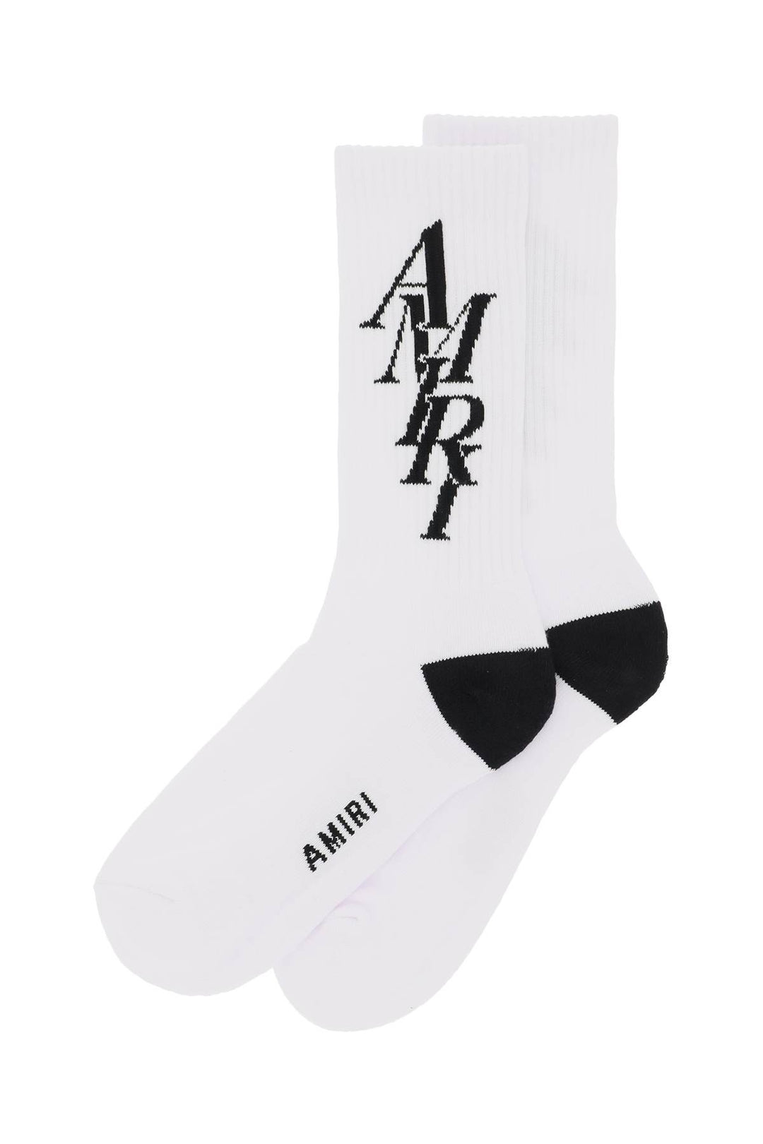 Stack Logo Socks - Amiri - Men