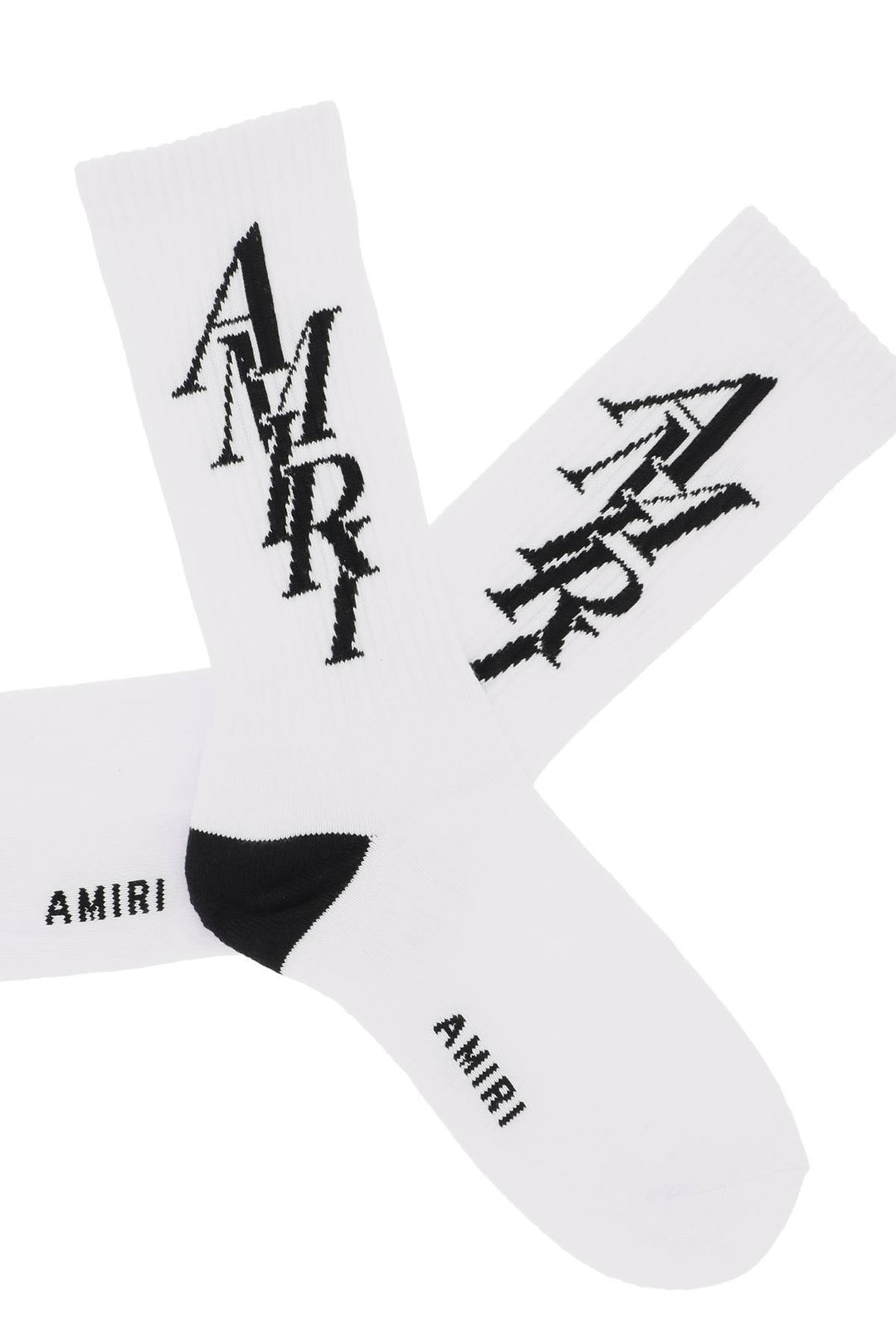 Stack Logo Socks - Amiri - Men