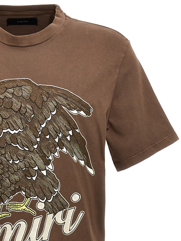 Amiri Eagle T-Shirt Brown