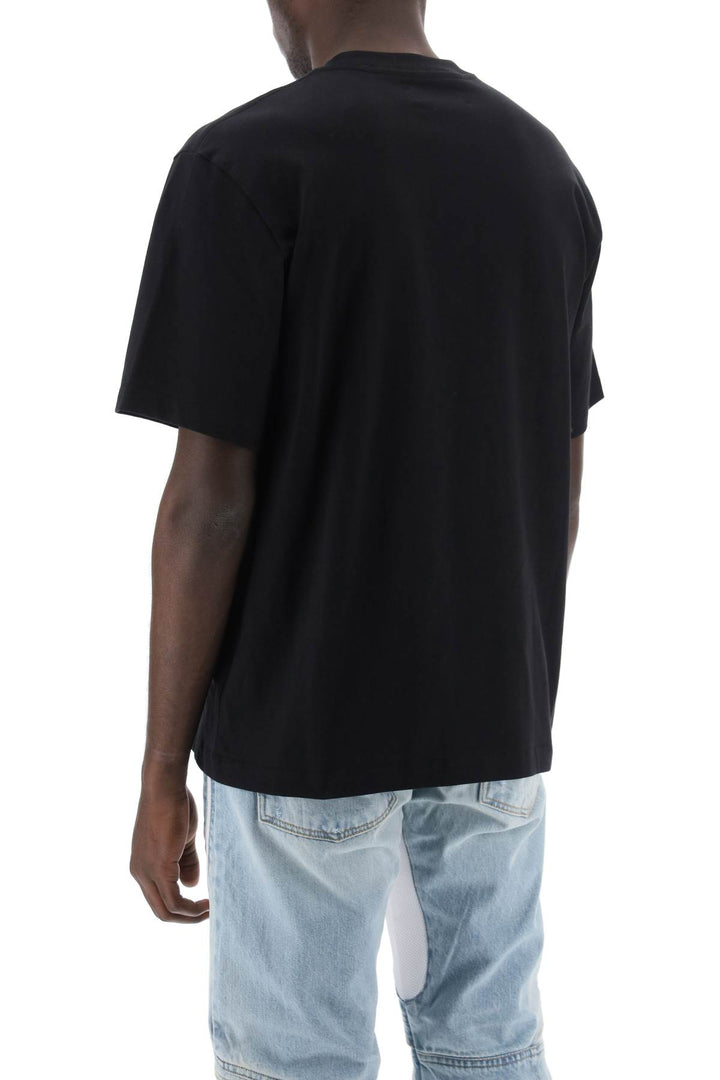 Crewneck T Shirt With Core Logo - Amiri - Men