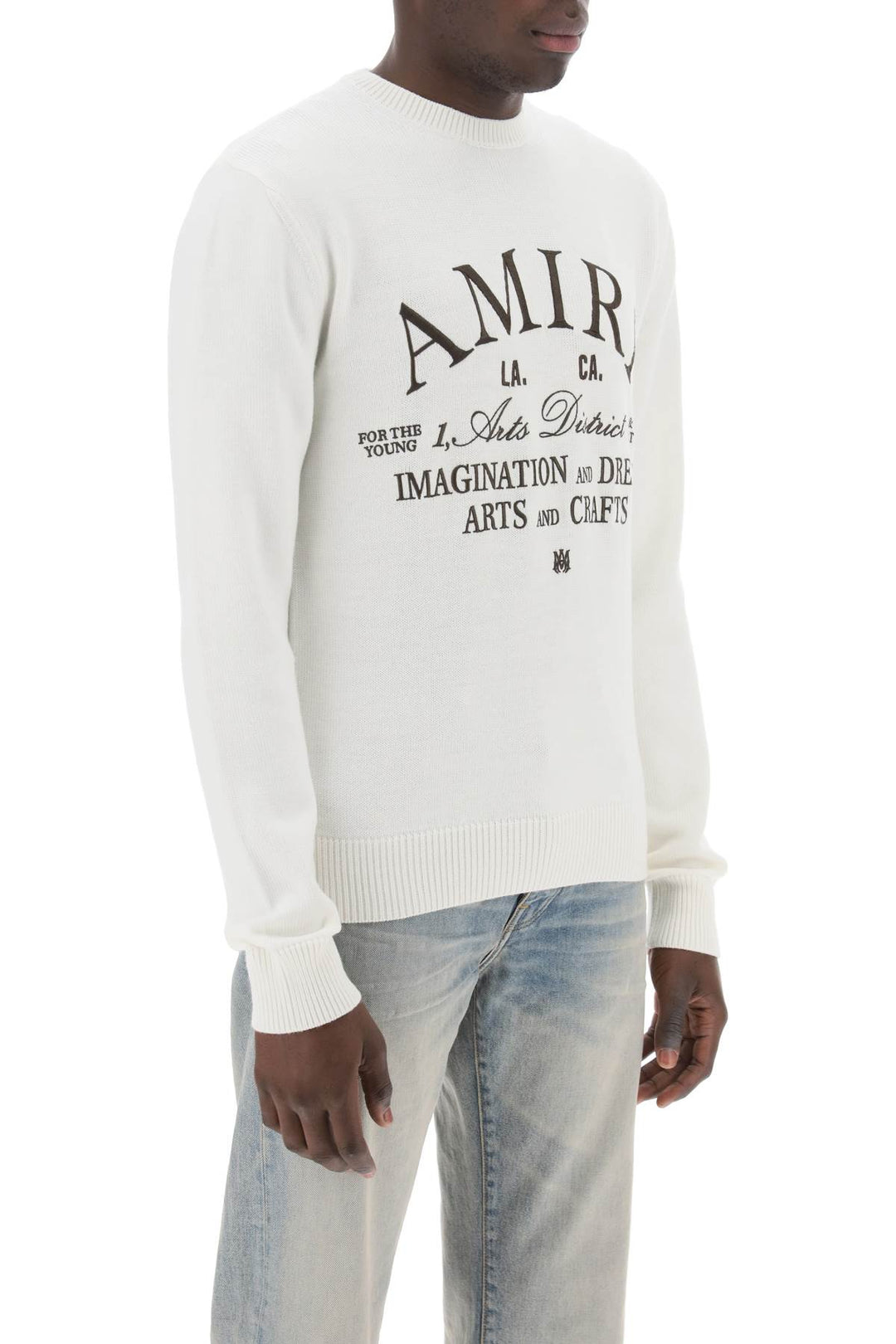 Arts District Wool Sweater - Amiri - Men