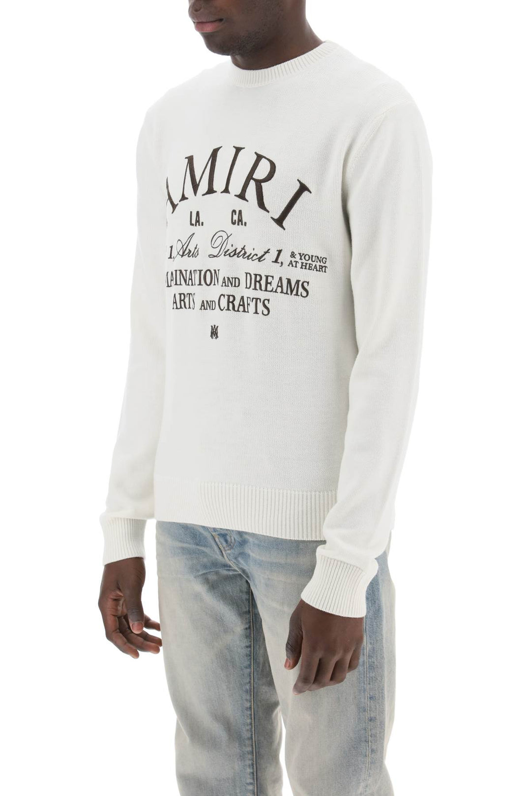 Arts District Wool Sweater - Amiri - Men