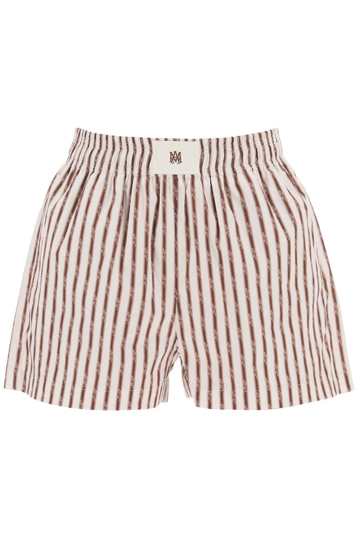 Striped Pajama Shorts - Amiri - Women