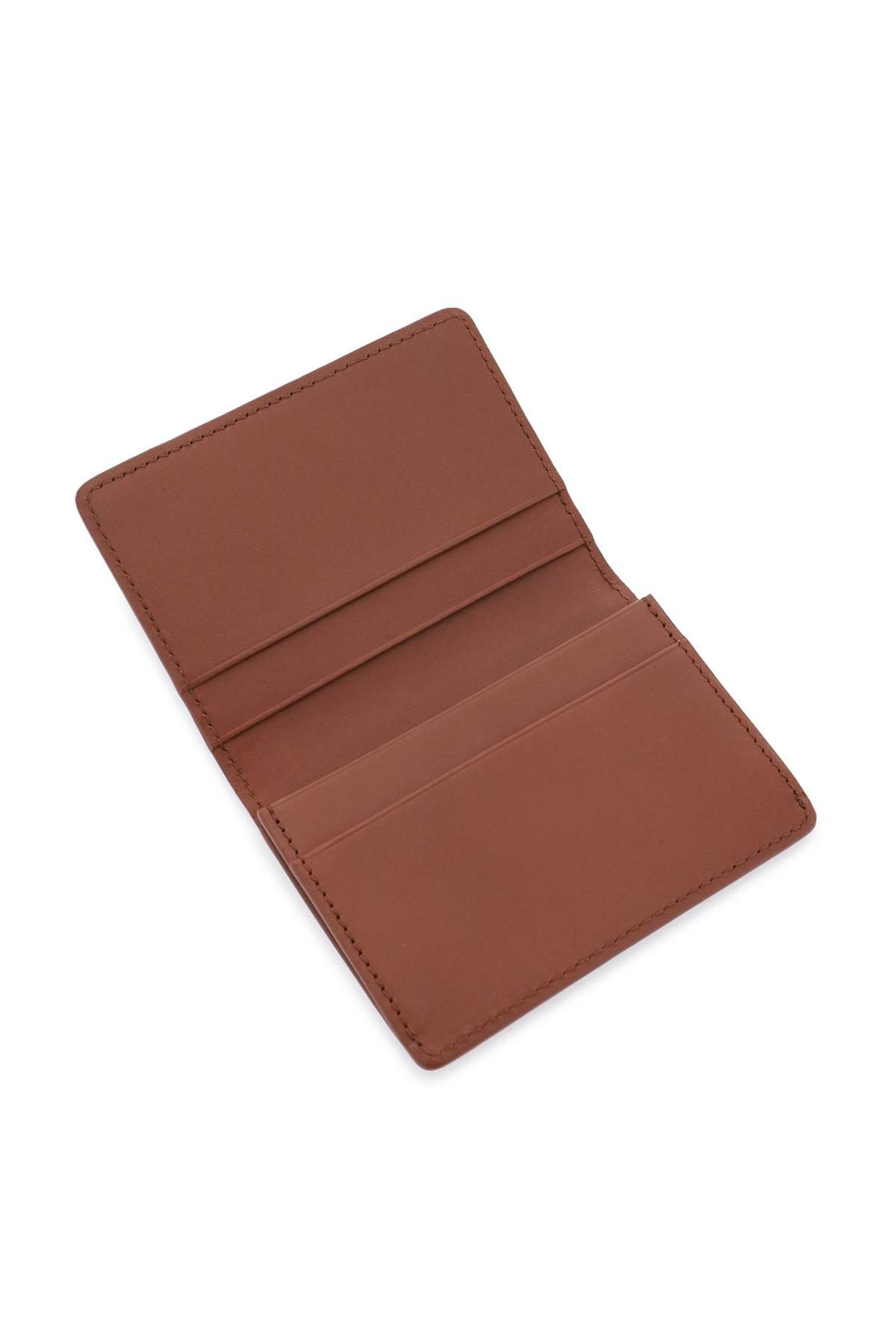 Leather Stefan Card Holder - A.P.C. - Women