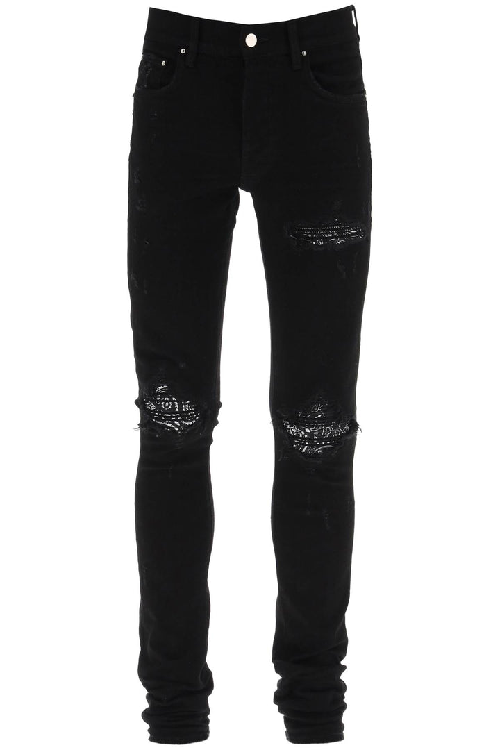 'Mx1 Bandana' Skinny Jeans - Amiri - Men