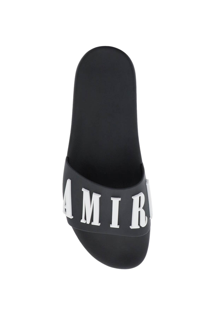 Logo Rubber Slides - Amiri - Men