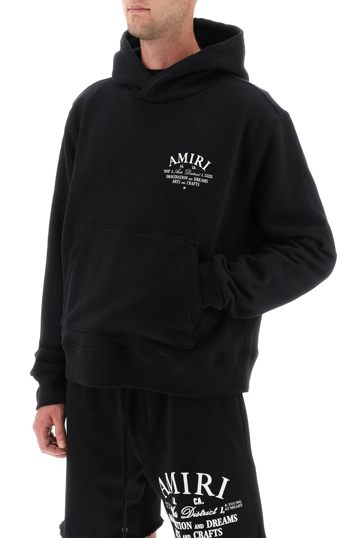 Hoodie With Arts District Print - Amiri - Men