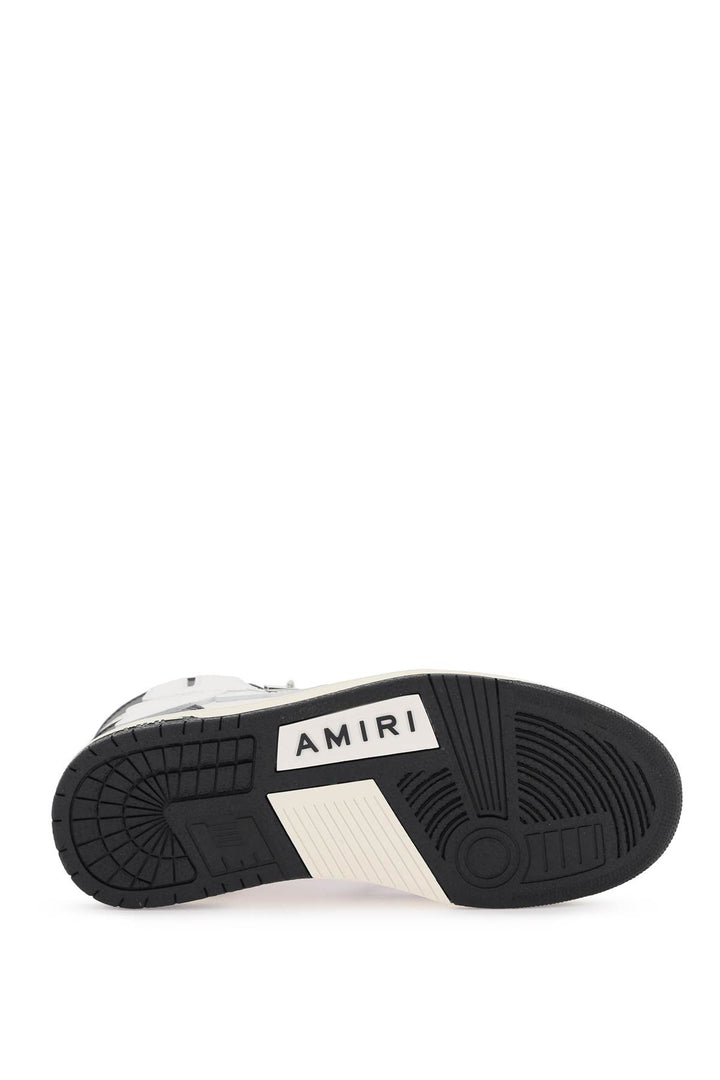 Leather Skel Top Hi Sneakers - Amiri - Women