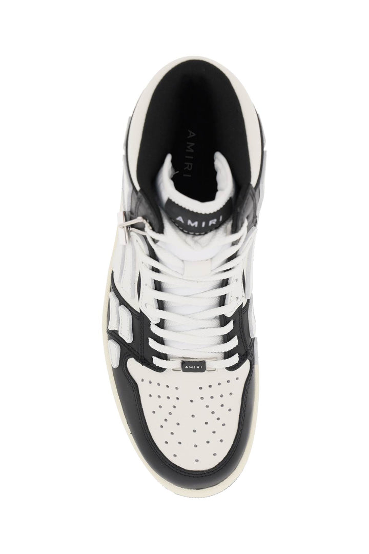 Leather Skel Top Hi Sneakers - Amiri - Women