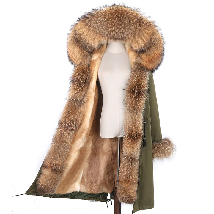 Raccoon Fur Parka