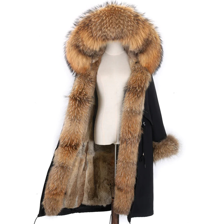 Raccoon Fur Parka