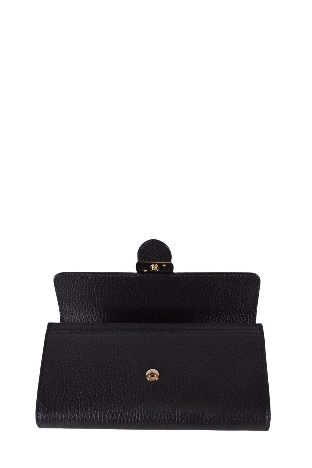 Shop Gucci Gg Wallet In Black Leather