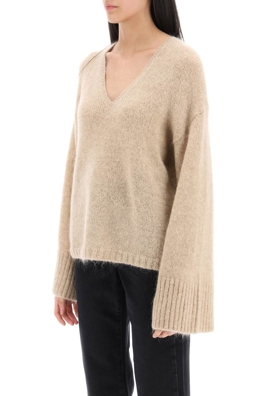 Wool And Mohair Cimone Sweater - By Malene Birger - Women